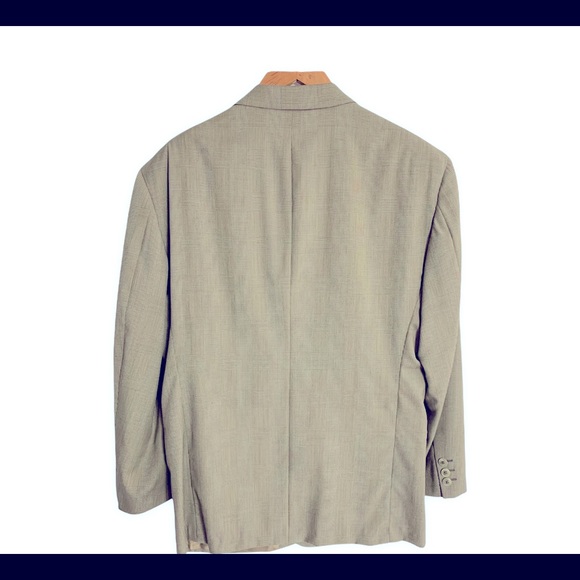 Saks Fifth Avenue Men’s 100% Wool Coat Sz 42 - Picture 2 of 8